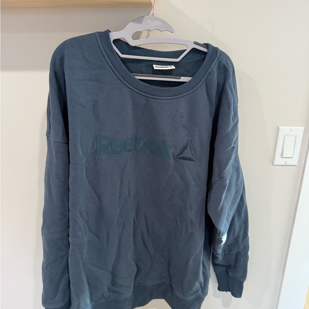 Reebok Teal Sweatshirt